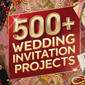 500+ Ready Made Wedding Invitation Projects Files